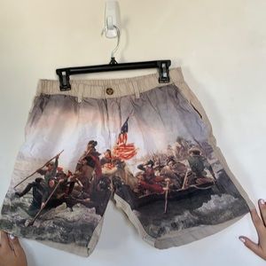 Washington Crossing the Delaware shorts